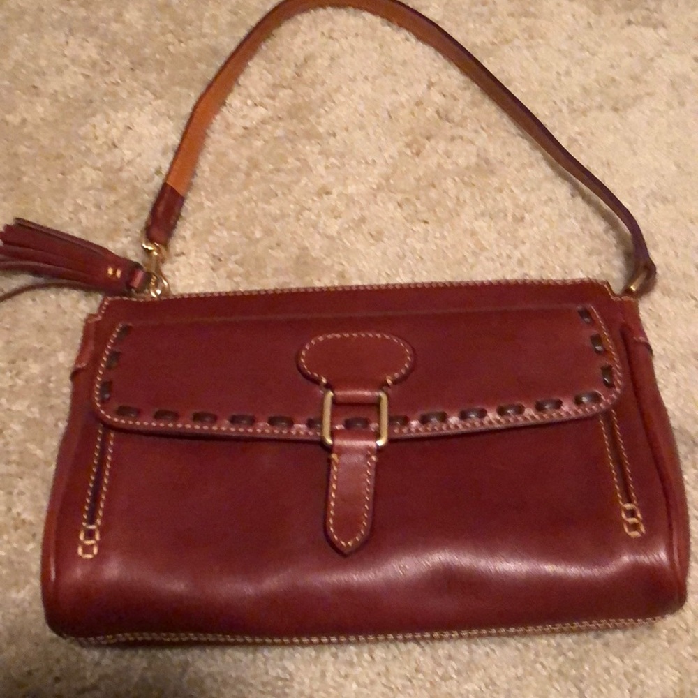 NWT Dooney&Bourke Florentine Medium Pocket Clutch